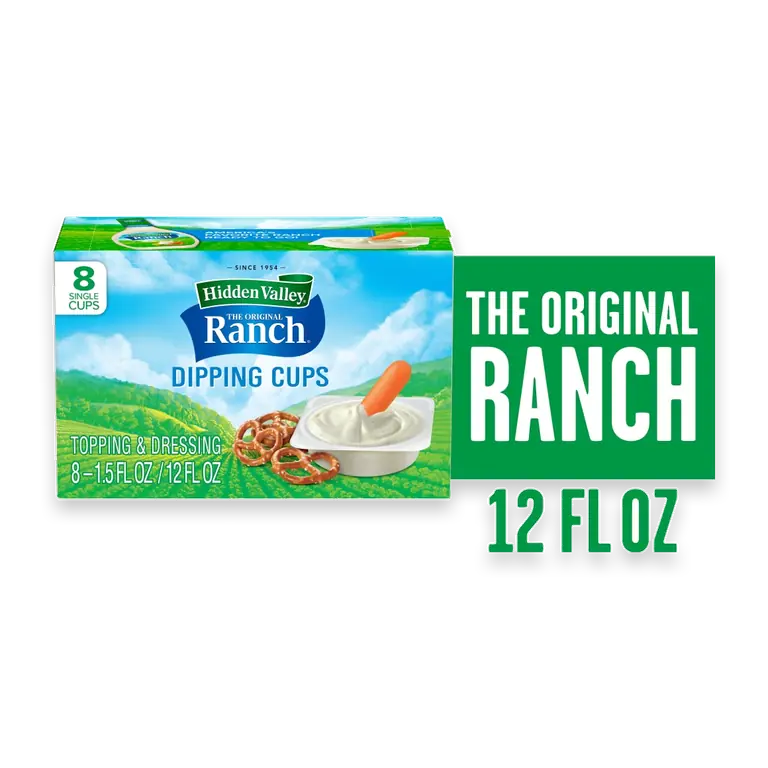 Original Ranch Salad Dressing To-Go Dip Cups
