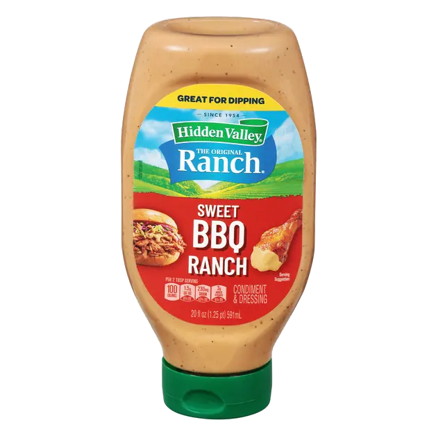 Original Sweet BBQ Ranch Dressing & Condiment Squeeze
