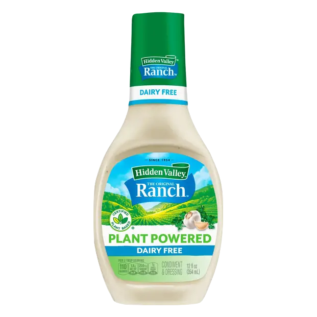 Plant Powered Dairy Free Ranch Dressing & Condiment