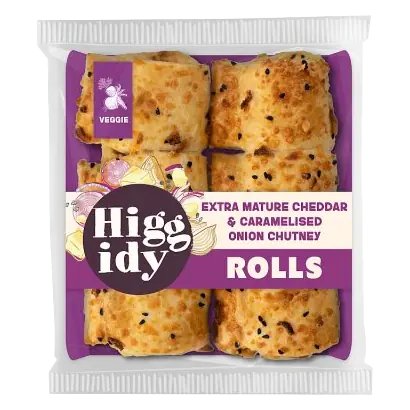 Cheddar & Caramelised Onion Chutney Rolls