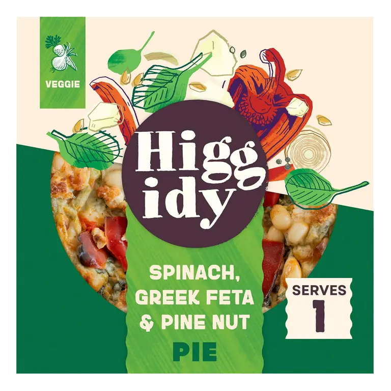 Spinach, Greek Feta & Pine Nut Pie 200g