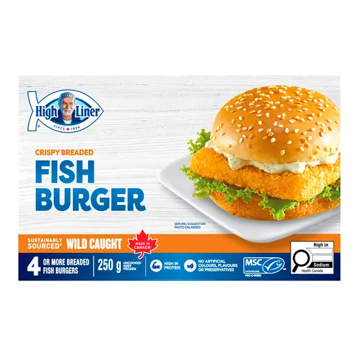 Crispy Breaded Fish Burger 250 g