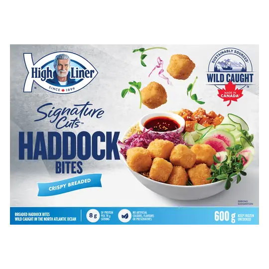 Frozen Breaded Haddock Bites Original 600 g