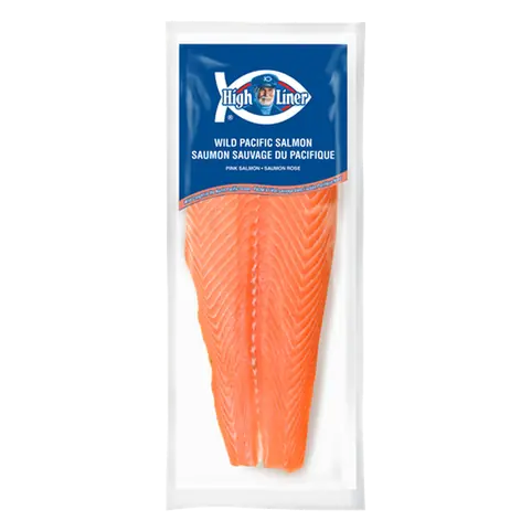 Frozen Salmon Fillets Pacific Wild