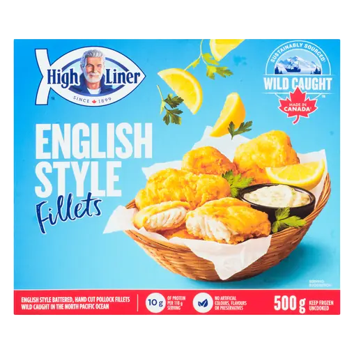Family Favourites Frozen Fillets English Style Battered 500 g