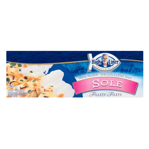 Fresh Frozen Boned Sole Fillets 400 g