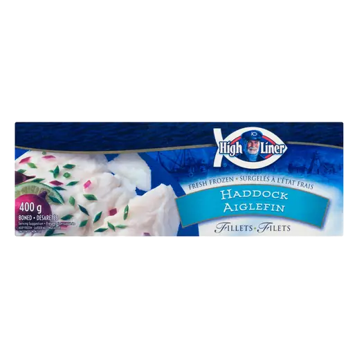 Frozen Haddock Fillets 400 g