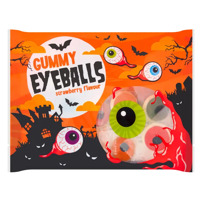 Gummy Eyeballs Strawberry Flavour 100g