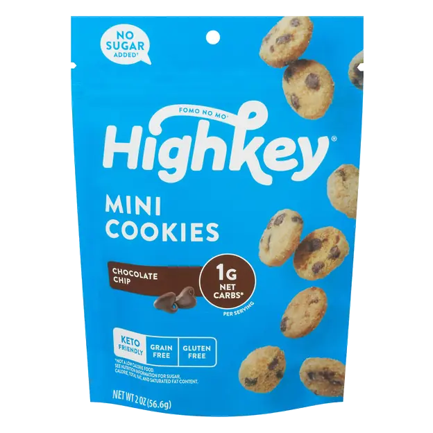 Gluten Free Keto Friendly Mini Chocolate Chip Cookies