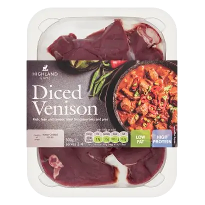 Diced Venison