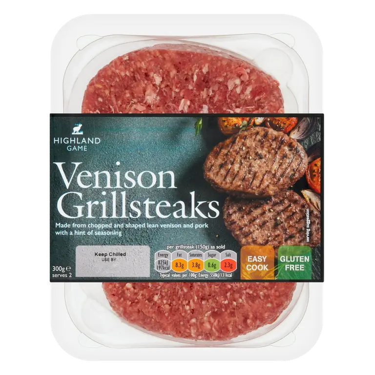 Venison Grillsteaks 300g
