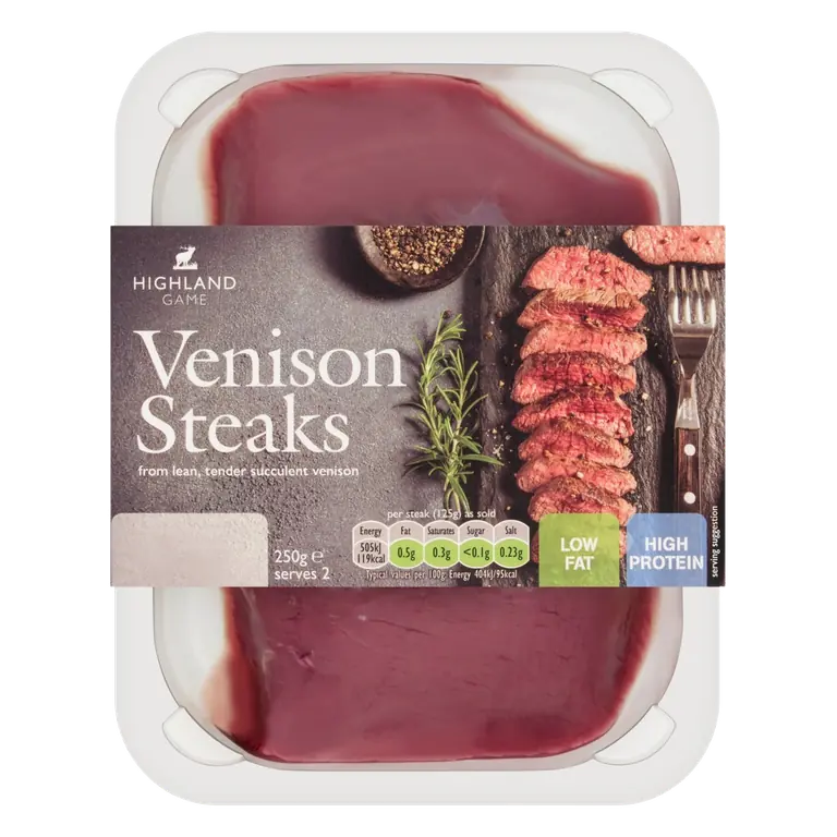 Game Venison Steaks