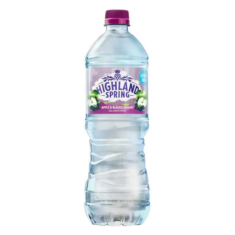 750ml Apple & Blackcurrant Still Flavoured Spring Water