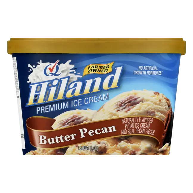 Hiland Butter Pecan Ice Cream