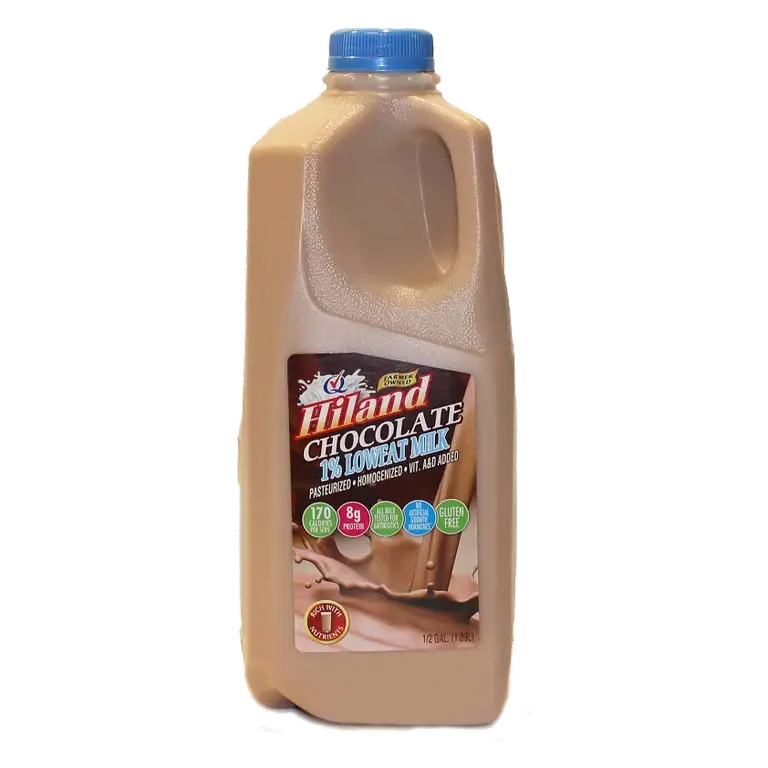 Hiland 1% Chocolate Milk, 64 fl oz
