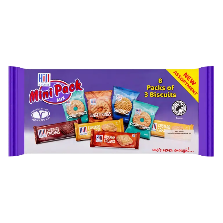 Hill Biscuits Mini Pack Mix 246g