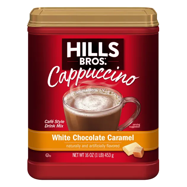 Hills Bros White Chocolate Caramel Cappuccino