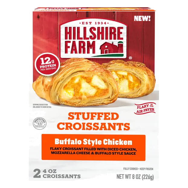 Buffalo Style Chicken Stuffed Croissants - 2 ct Frozen