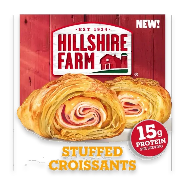 Ham & Cheese Stuffed Croissants