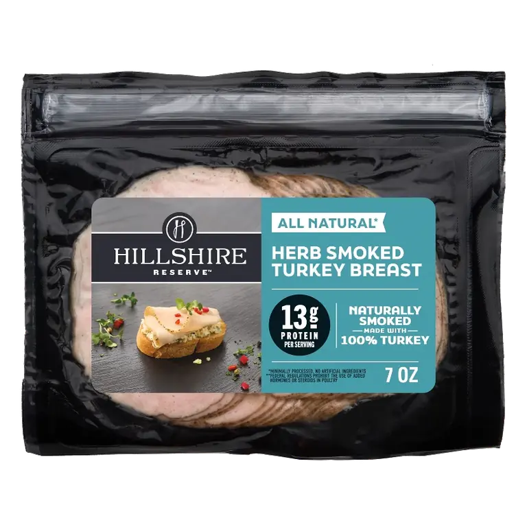 Hillshire Reserve Herb Smoked Turkey Breast All Lunch Meat, 7oz
