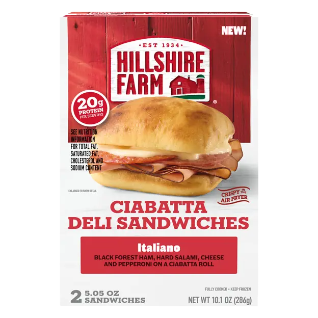 Italiano Ciabatta Deli Sandwiches - 2 ct Frozen