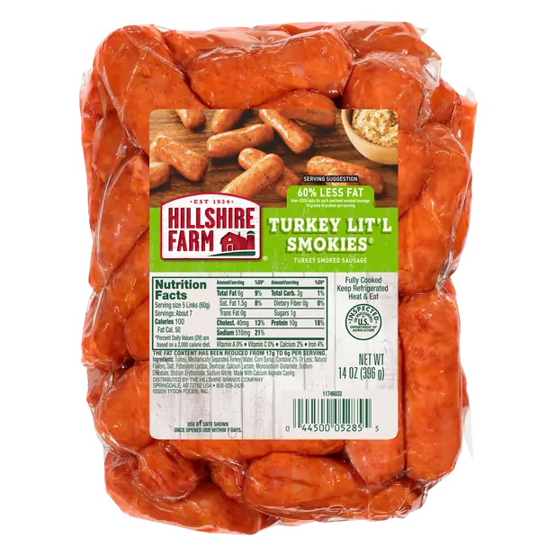 Lit'l Smokies Smoked Turkey Sausage
