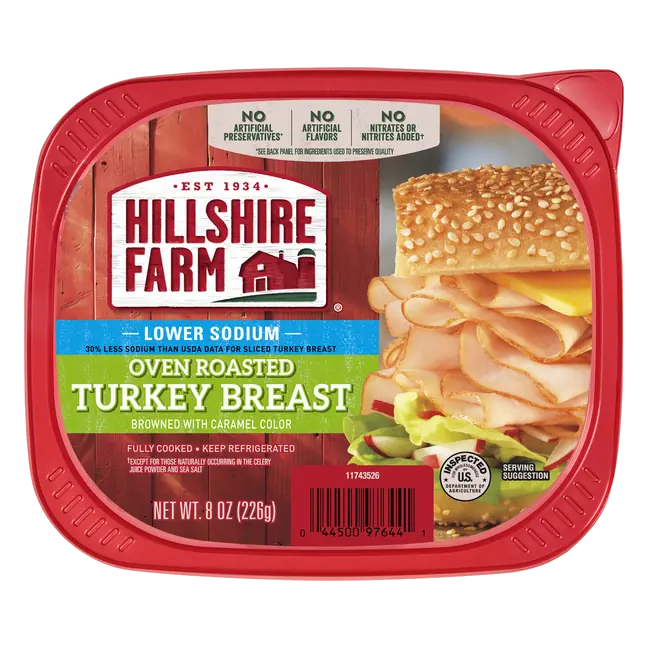 Lower Sodium Oven Roasted Turkey Breast Sliced