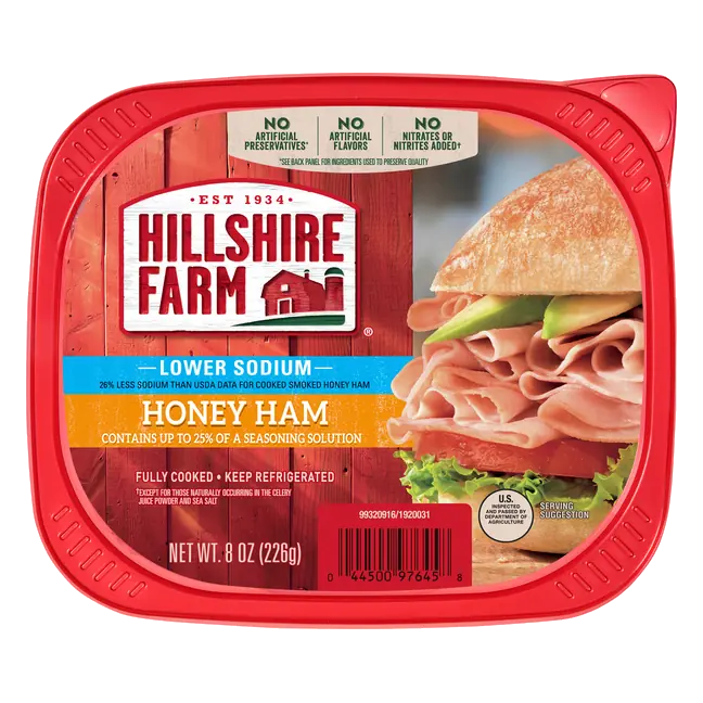 Lower Sodium Sliced Honey Ham