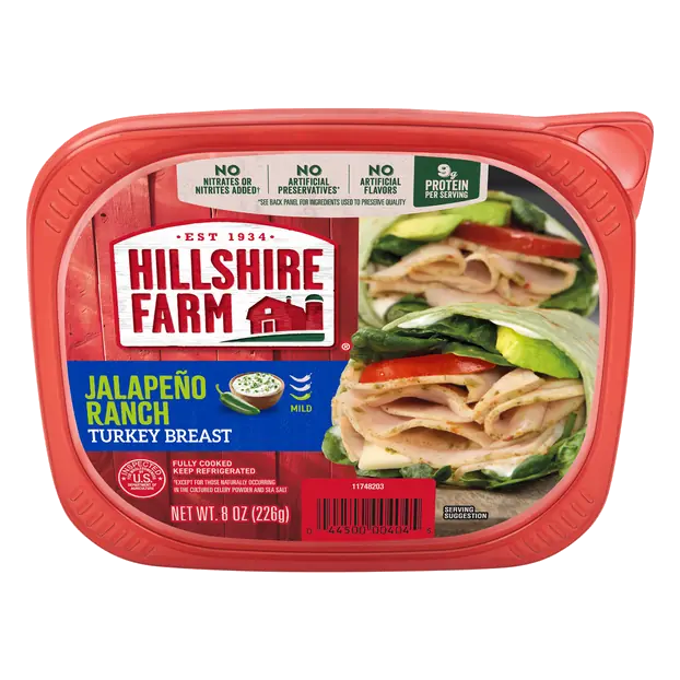 Mild Jalapeno Ranch Turkey Breast Sliced