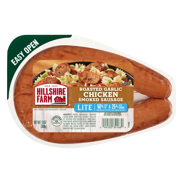 Roasted Garlic Chicken Smoked Sausage Rope