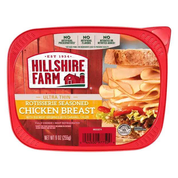 Rotisserie Seasoned Chicken Breast Ultra Thin Sliced