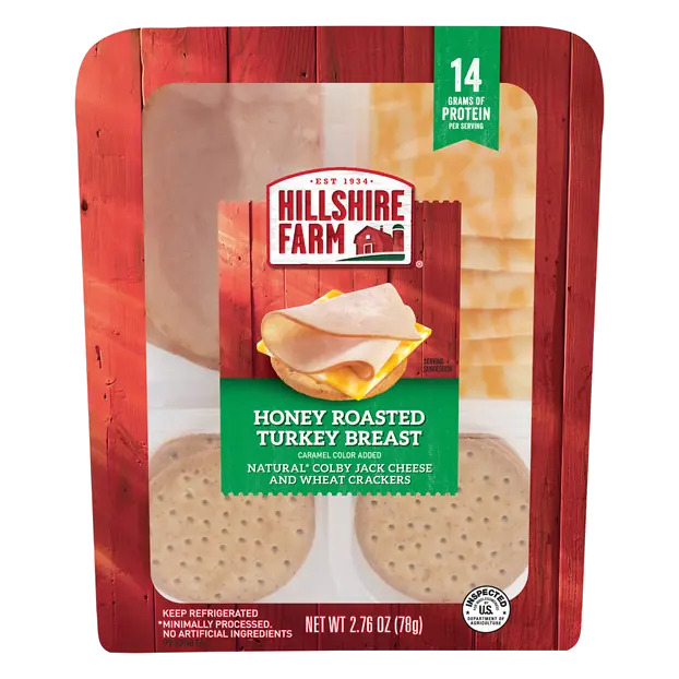 Snack Kit Honey Turkey Breast Colby Jack Cheese & Cracker