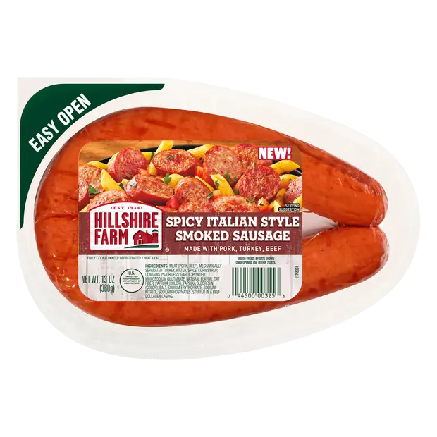 Spicy Italian Style Smoked Sausage Rope