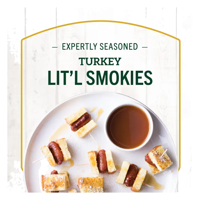 Hillshire Farm Turkey Lit'l Smokies Smoked Sausage, 14 oz.