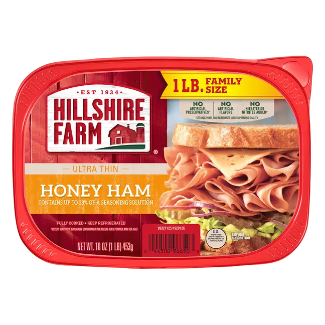 Ultra Thin Sliced Honey Ham Family Size