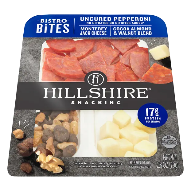 Bistro Bites Uncured Pepperoni Monterey Jack Cheese