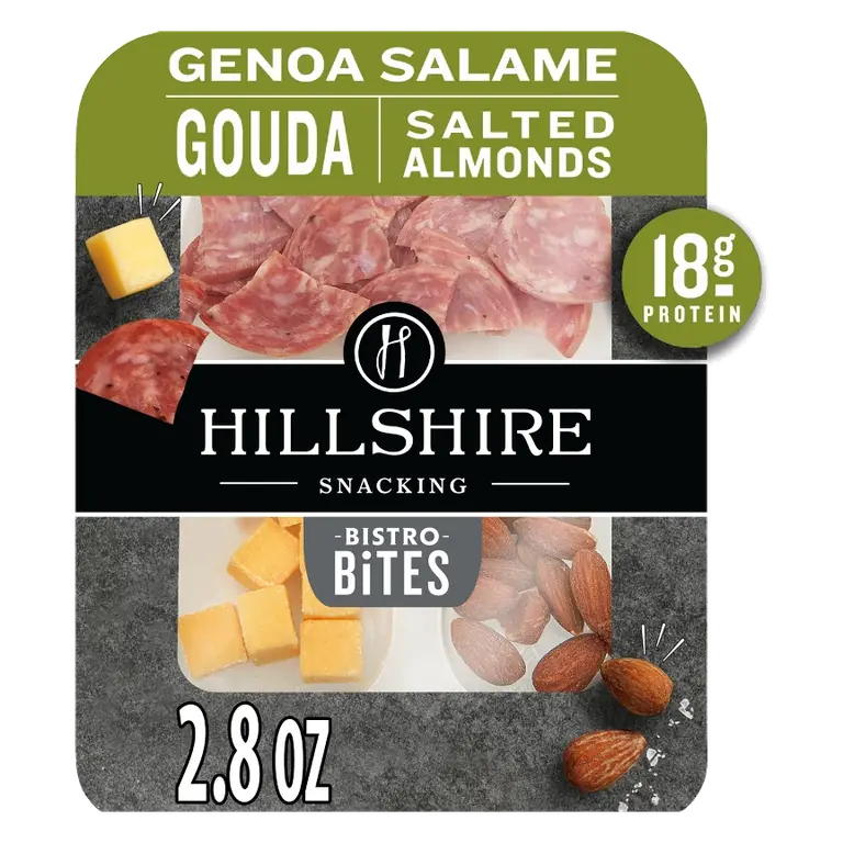 Genoa Salame, Gouda Cheese, Salted Almonds Bistro Bites