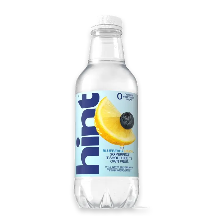 Blueberry Lemon Flavored Bottled Water