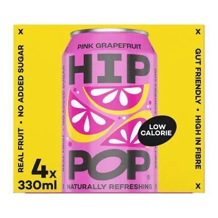 Sparkling Pink Grapefruit Drink Cans