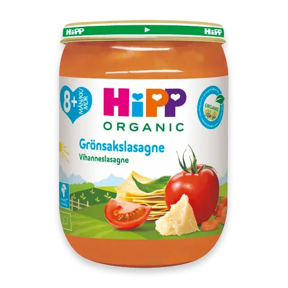 Grönsaklasagne Från 8 Månader