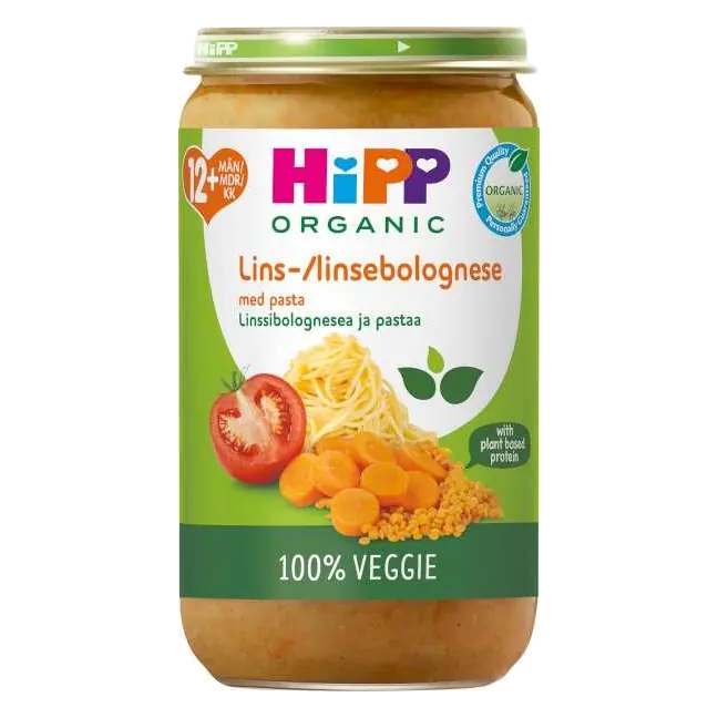 Linsbolognese Pasta 100% Veggie