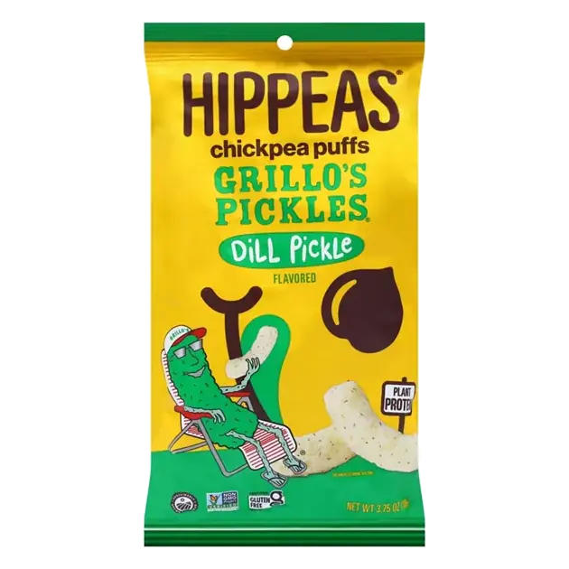 Grillo's Pickles Dill Pickle Flavored Chickpea Puffs