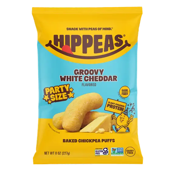 Vegan White Cheddar Flavored Chickpea Puffs