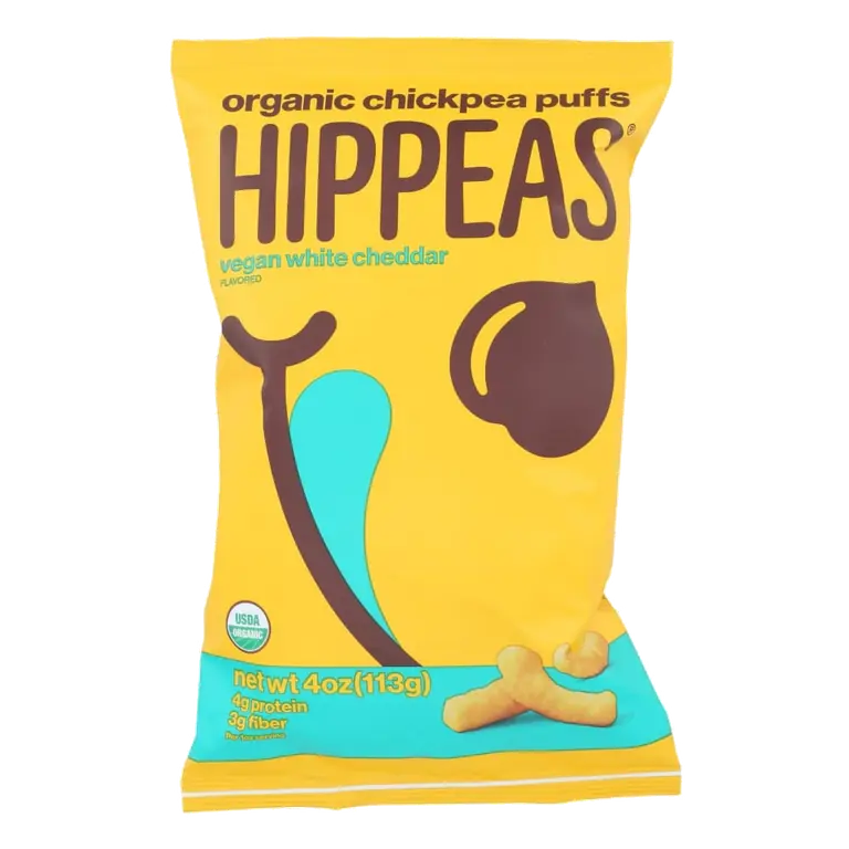 Vegan White Cheddar Flavored Organic Chickpea Puffs
