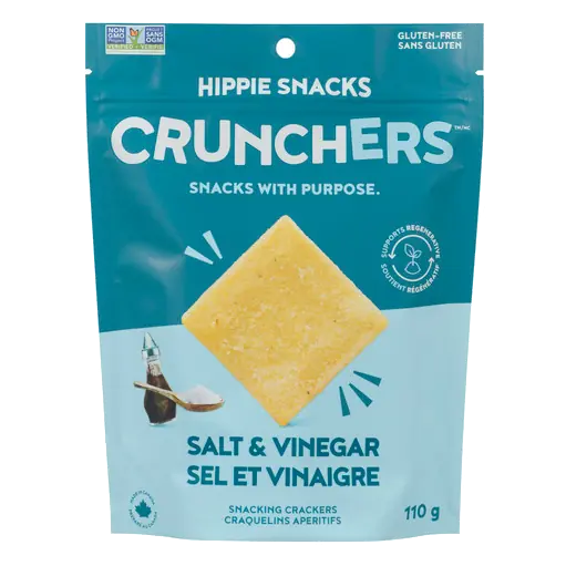 Crunchers Snacking Crackers Salt & Vinegar 110 g