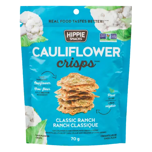 Cauliflower Crisps Classic Ranch 70 g