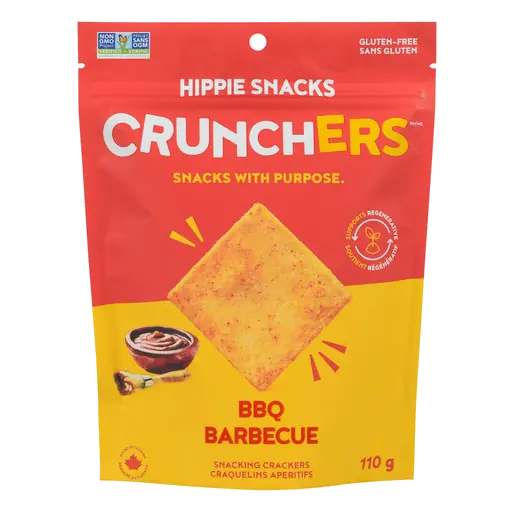 Crunchers Snacking Crackers BBQ 110 g