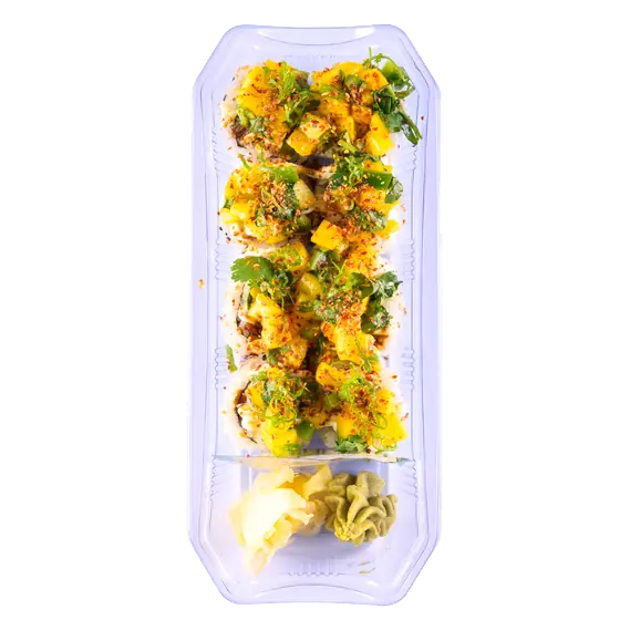 Chili Lime Mango Salmon Roll