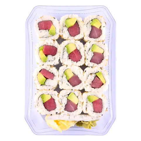 Raw Tuna Avocado Roll - 12 ct (Avail. 11am - 7pm)