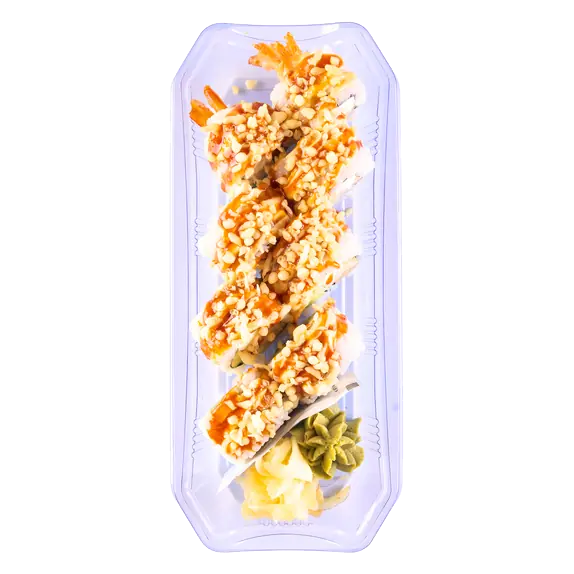 Tempura Spicy Shrimp Roll Cooked (Avail. 11am - 7pm)